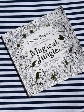 Magical Jungle 🦜 Johanna Basford Coloring Book Paperback